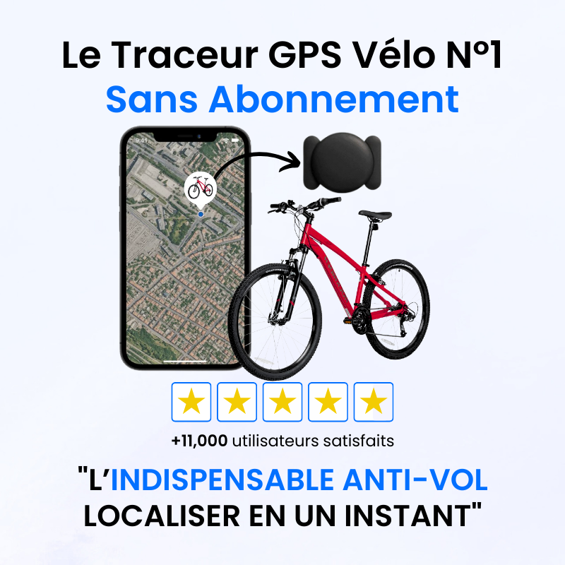 Tag Safe Vélo Sans Abonnement